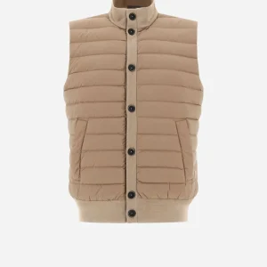 Gilet In Lana Seta E Nuage>Herno Best Sale