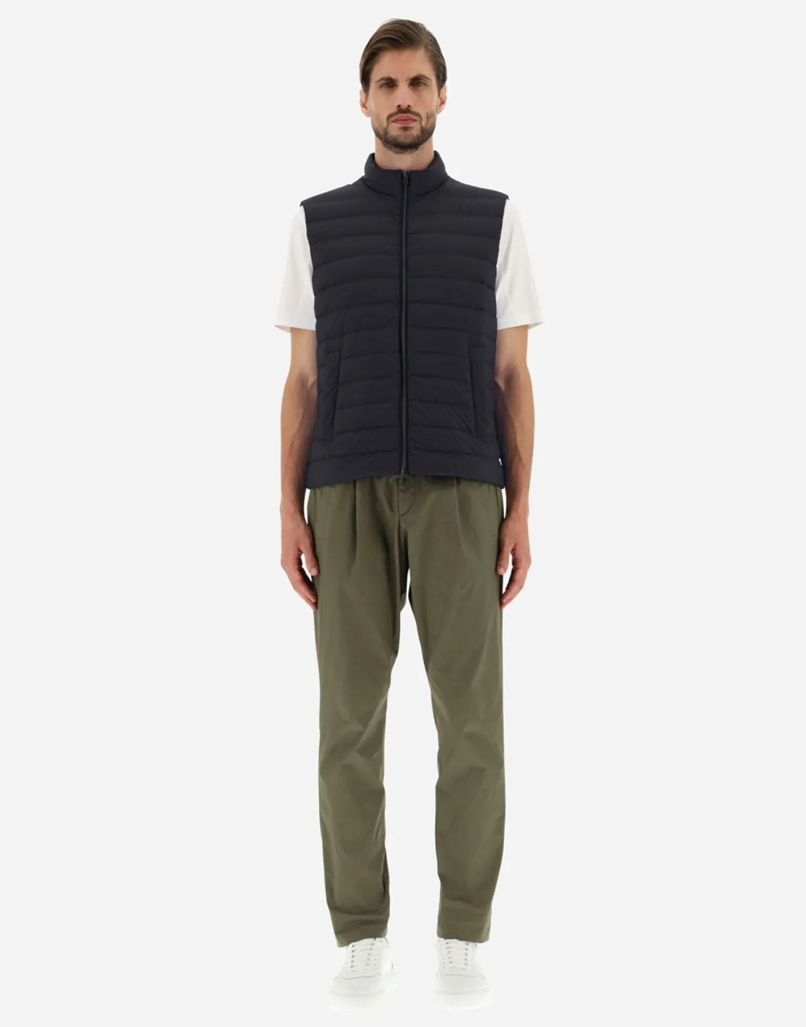 Gilet In Nuage Con Dettagli Monogram>Herno Clearance