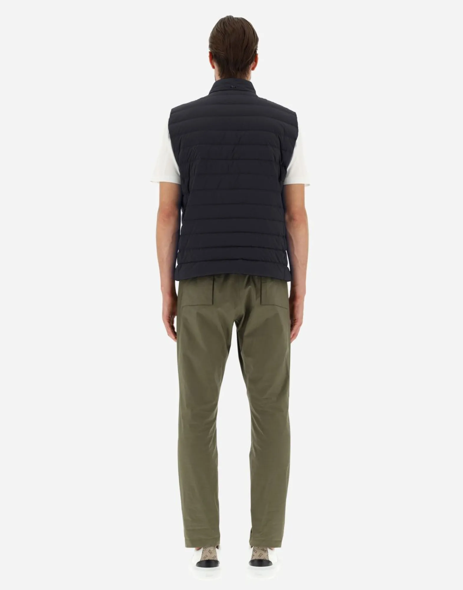 Gilet In Nuage Con Dettagli Monogram>Herno Clearance