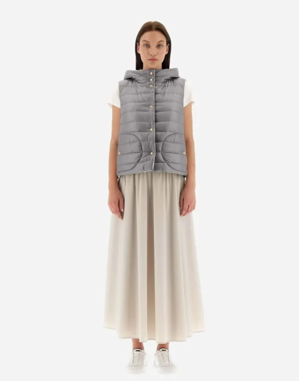 Gilet In Nuage Reversibile A Nylon Ultralight>Herno Best Sale