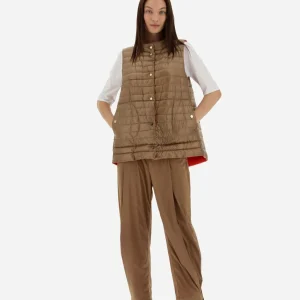 Gilet In Nylon Ultralight Reversibile Bicolore>Herno Sale
