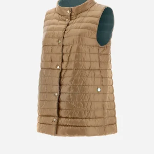 Gilet In Nylon Ultralight Reversibile Bicolore>Herno Sale
