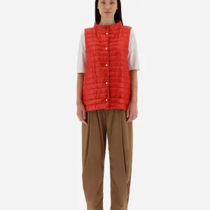 Gilet In Nylon Ultralight Reversibile Bicolore>Herno Sale