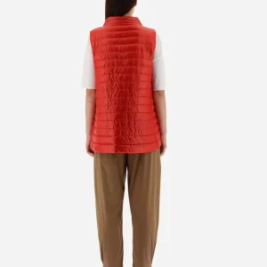 Gilet In Nylon Ultralight Reversibile Bicolore>Herno Sale
