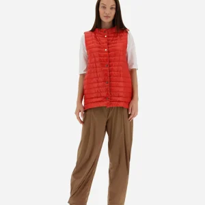 Gilet In Nylon Ultralight Reversibile Bicolore>Herno Sale