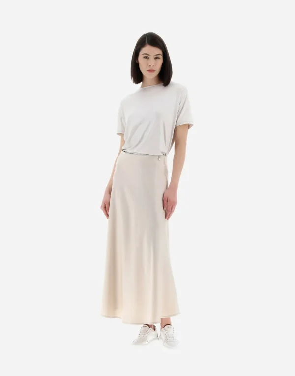 Gonna Resort In Satin Effect>Herno Store