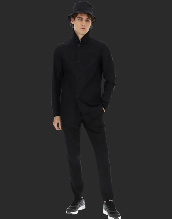 Impermeabile Laminar 2Layer Con Cappello A Secchiello>Herno Shop