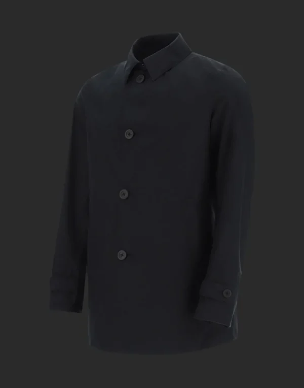 Impermeabile Laminar 2Layer Con Cappello A Secchiello>Herno Shop