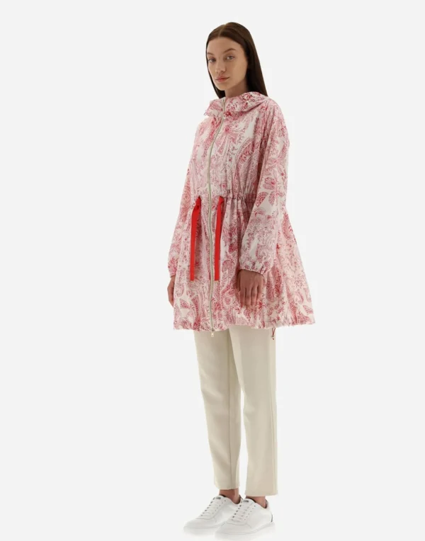 Parka In Oriental Fancy>Herno Fashion