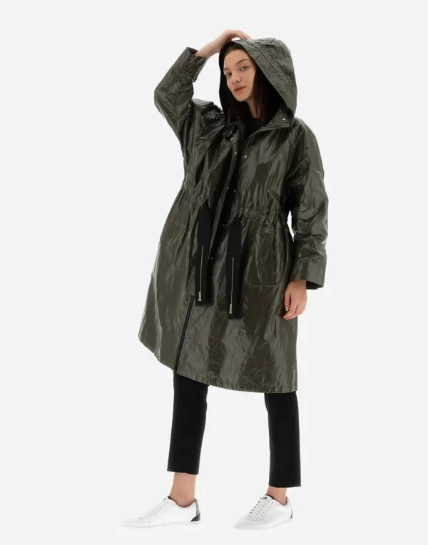 Parka In Techno Paper>Herno Shop