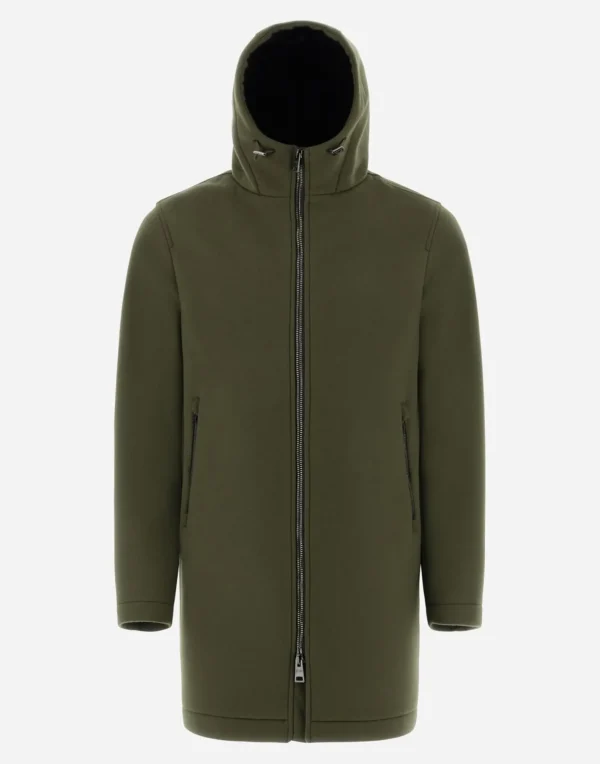 Parka Resort In Mesh Wool>Herno Fashion