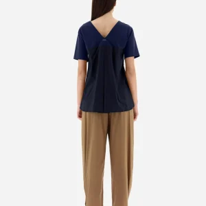 T-Shirt Con Scollo A V In Chic Cotton Jersey E New Techno Taffeta'>Herno Outlet