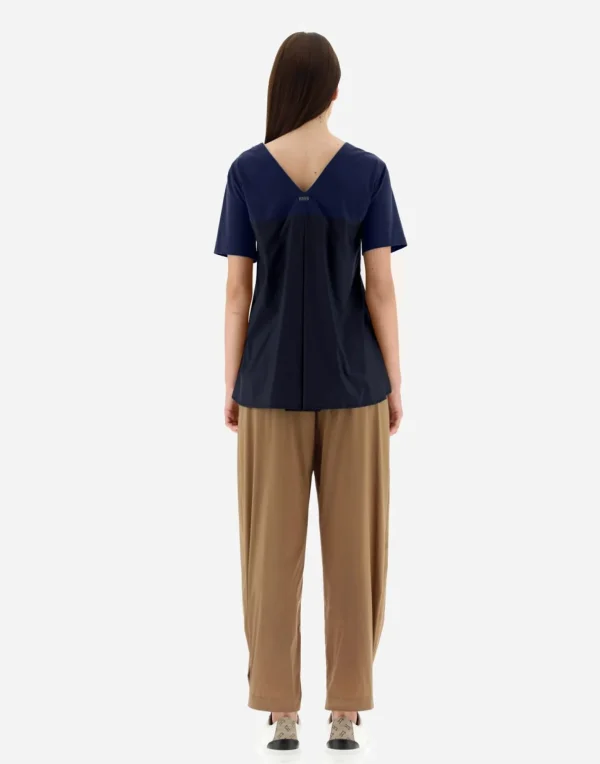 T-Shirt Con Scollo A V In Chic Cotton Jersey E New Techno Taffeta'>Herno Outlet