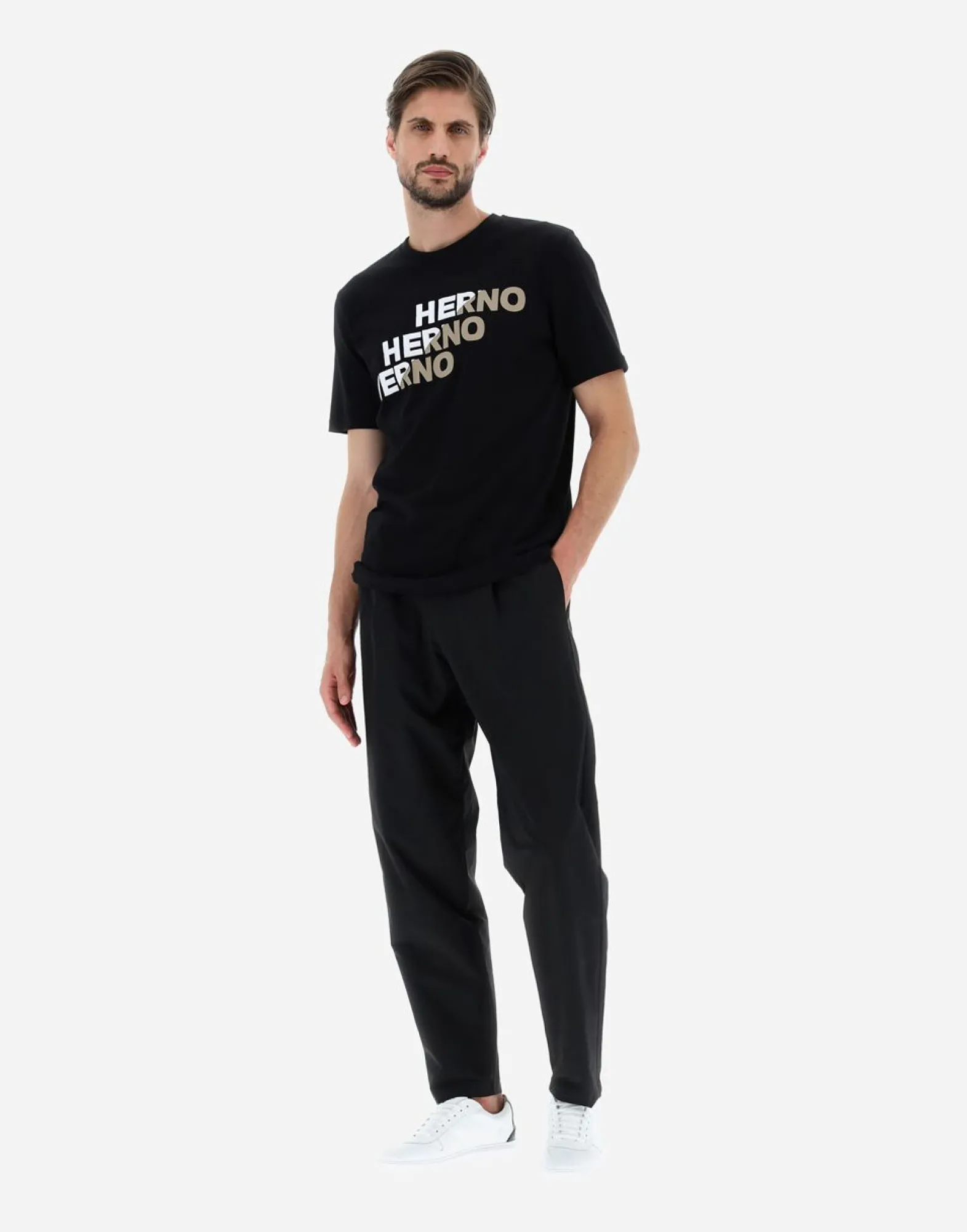 tshirt_in_compact_jersey_5.webp T-Shirt In Compact Jersey>Herno Sale