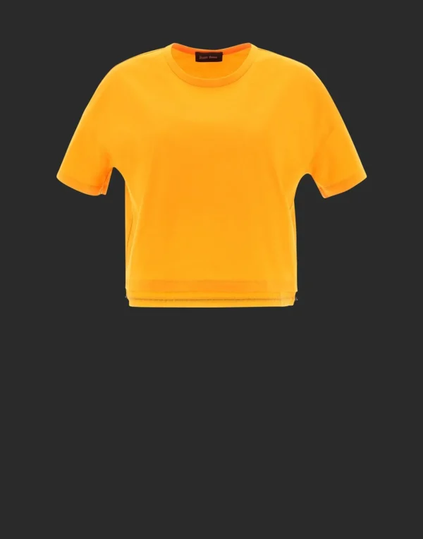T-Shirt In Dynamic Interlock E Light Opalescent>Herno Best