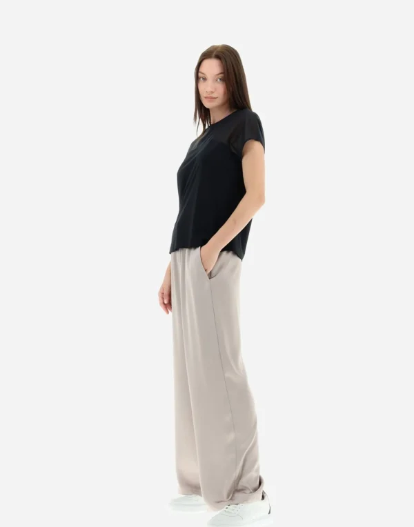 T-Shirt In Light Scuba E Stretch Tulle>Herno Best Sale