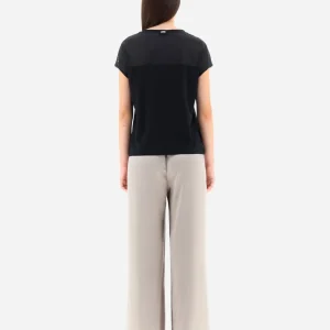 T-Shirt In Light Scuba E Stretch Tulle>Herno Best Sale