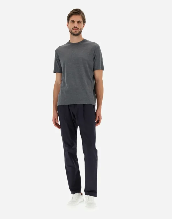 T-Shirt In Seta Jersey>Herno Cheap