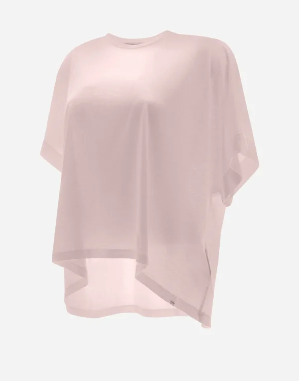 T-Shirt In Silk Jersey>Herno Sale