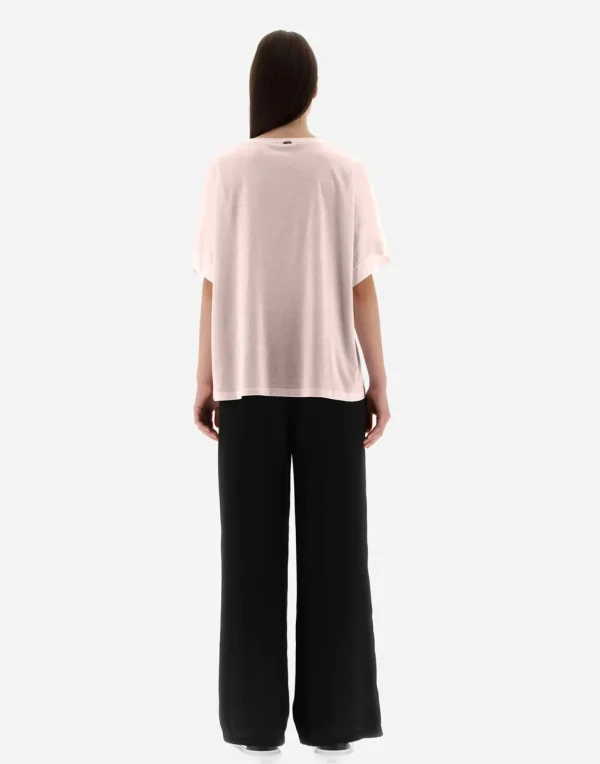 T-Shirt In Silk Jersey>Herno Sale
