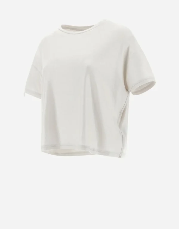 T-Shirt Resort In Coated Jersey>Herno Hot
