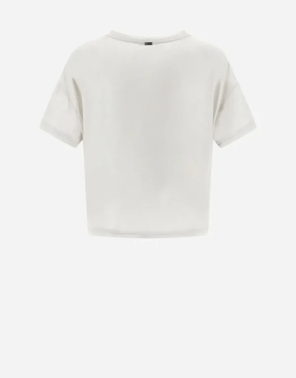 T-Shirt Resort In Coated Jersey>Herno Hot