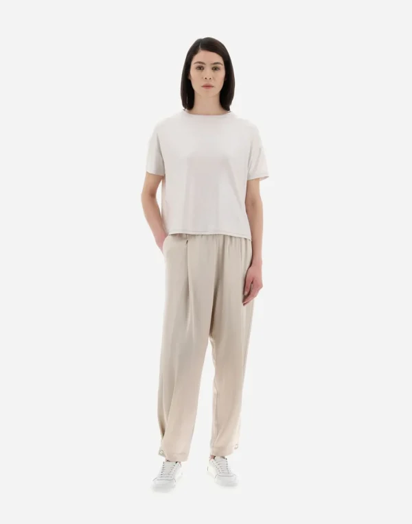 T-Shirt Resort In Coated Jersey>Herno Hot